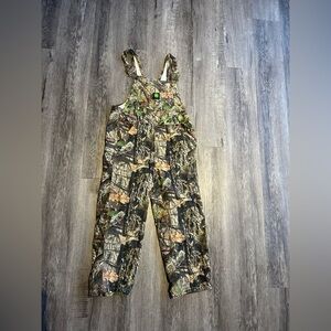 Kids John Deere Mossy Oak Overalls 7